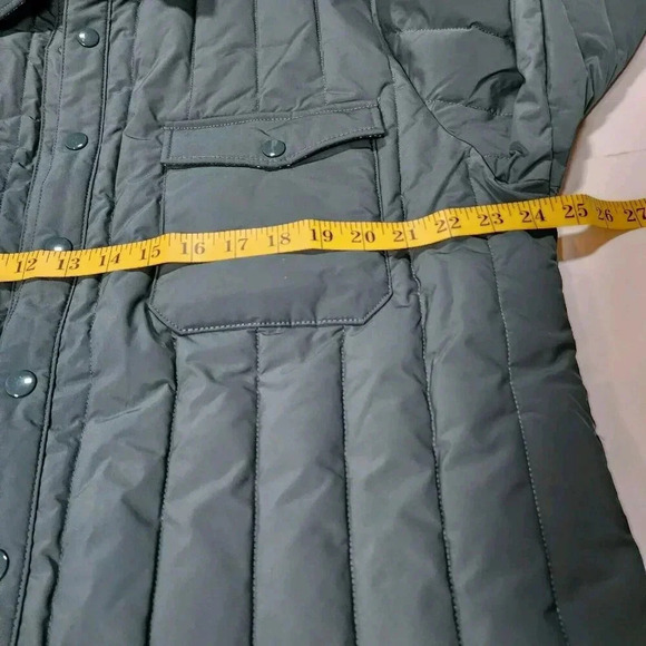 Robert Graham Jacket Men's XL Green Button Down Quilt Field  Logo Designer - Picture 8 of 16